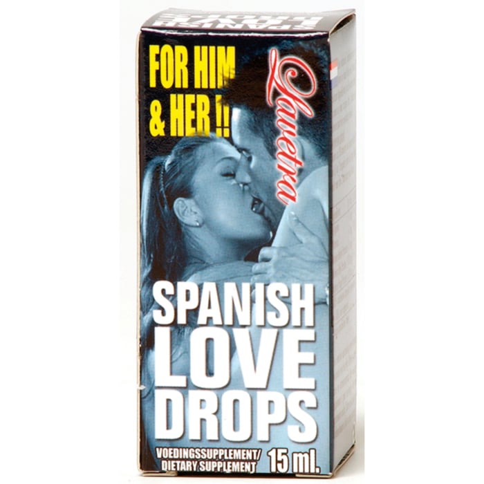 Διεγερτικές σταγόνες Spanish Lovedrops Lavetra 15ml