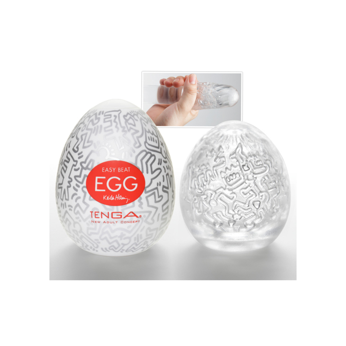 Keith Haring Egg Masturbator Party