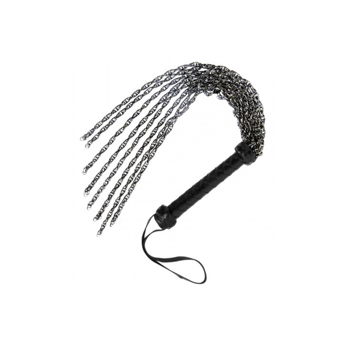 Μαστίγιο XR Brands - Master Series Gunmetal Chain Flogger Μαύρο