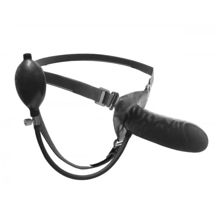 Φουσκωτό στραπον Expander Inflatable Strap On - Μαύρο από XR Brands