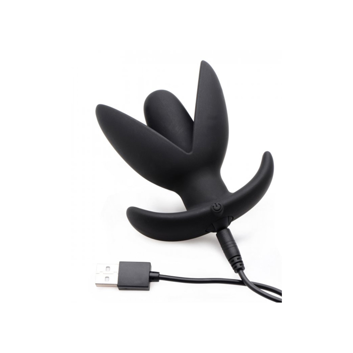 Πρωκτική σφήνα XR Master Series Vibrating Anchor Anal Plug Μαύρη