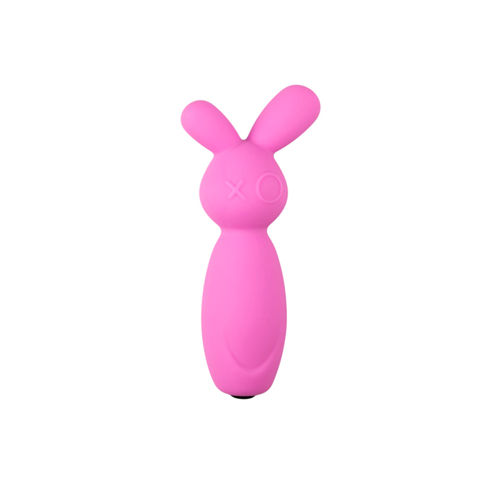 Δονητής Σιλικόνης Mini Bunny Vibrator (Μωβ) - EasyToys