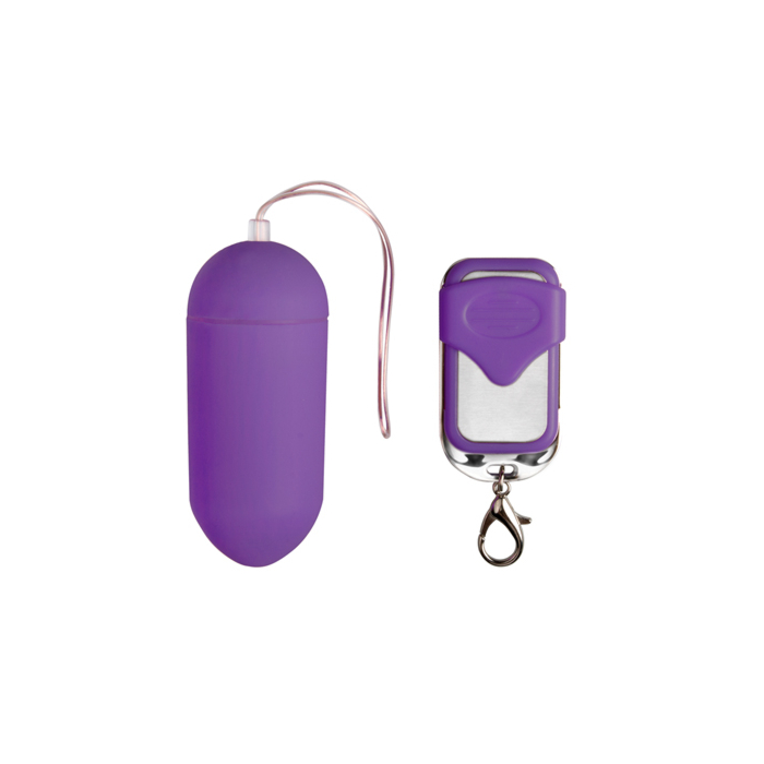 Remote Controllable Vibrating Egg - Purple