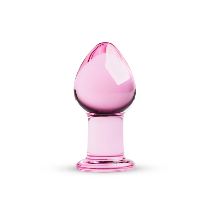 Gildo - Pink Glass Buttplug - 9 cm