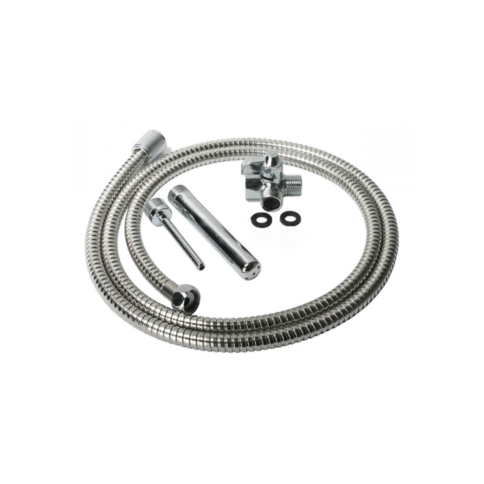 Πρωκτικό Ντους CleanStream Shower Enema System - Ασημί - Μέταλλο