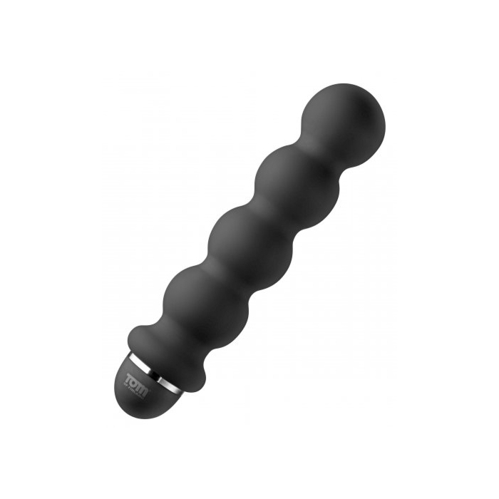 Μαύρος ρεαλιστικός δονητής XR Brands - Tom of Finland Stacked Ball