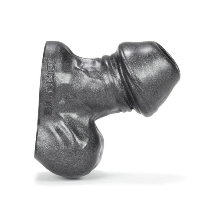 Ανοιχτή Σφήνα OXBALLS Brute 1 Ass Plug - Ασημί, Delight