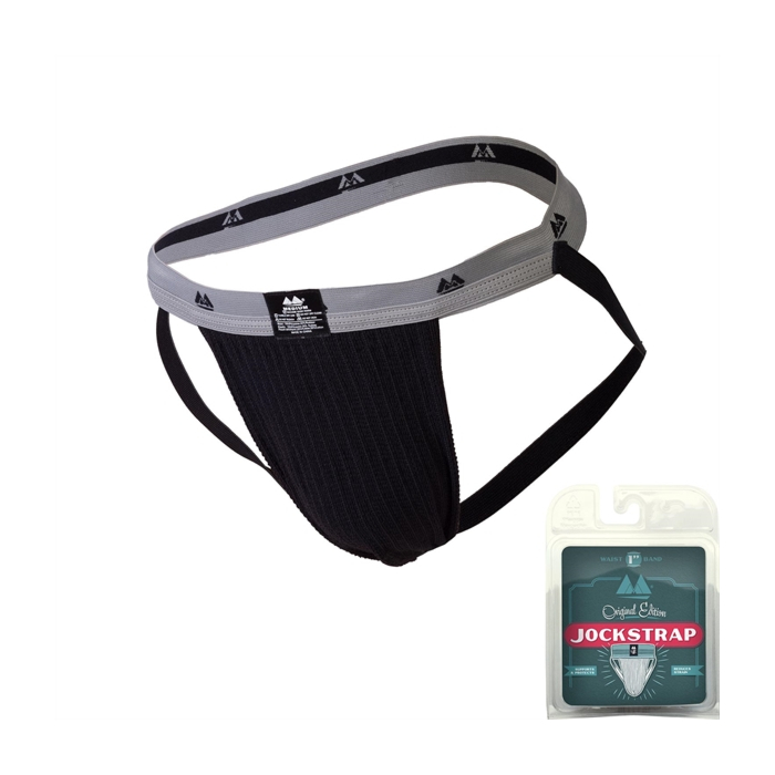 Original Jock Collection - 1" Black / Grey