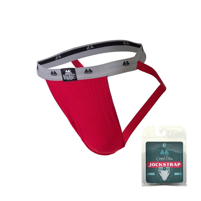 Original Jock Collection - 1" Red / Grey - M