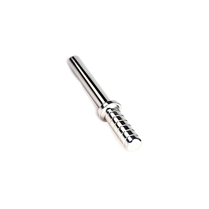 Δονητής Black Label Stainless Steel Hole Rammer - Ασημί