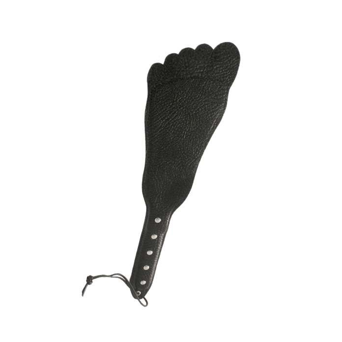 Black Label Leather Paddle - Foot