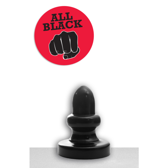 All Black - AB 52 Μαύρο ABS/PVC Dildo