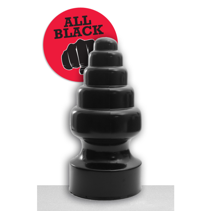 Πρωκτική Σφήνα All Black - AB 53 από Συμπαγές ABS/PVC