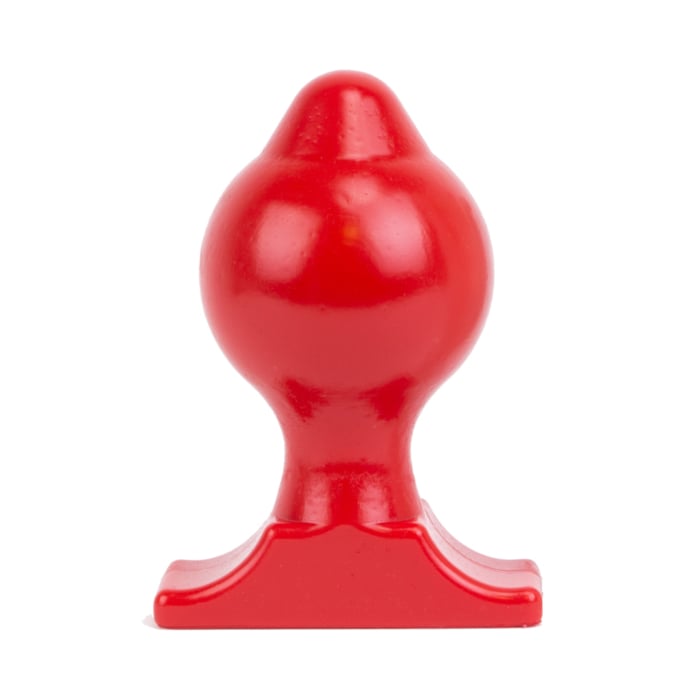 Κλασική Πρωκτική Σφήνα ABR74 Butt Plug 18 cm (Κόκκινη) - All Black