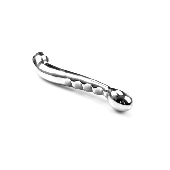 Kiotos Stainless Steel Elegant Unrealistic Dildo 17 cm - Διπλό Ομοίωμα Πέους