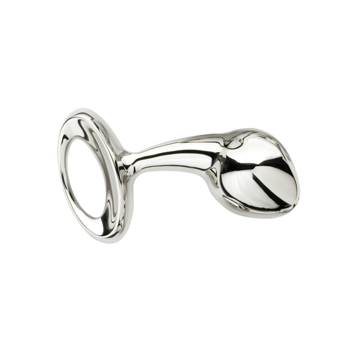 Πρωκτική Σφήνα Pure Stainless Steel Butt Plug (Medium) - Njou