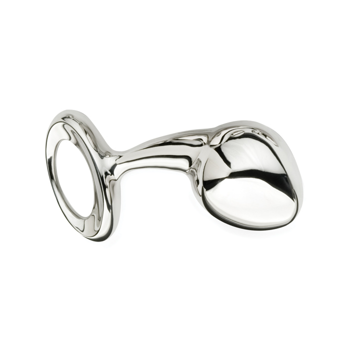 Πρωκτική Σφήνα Pure Stainless Steel Butt Plug (Large) - Njou