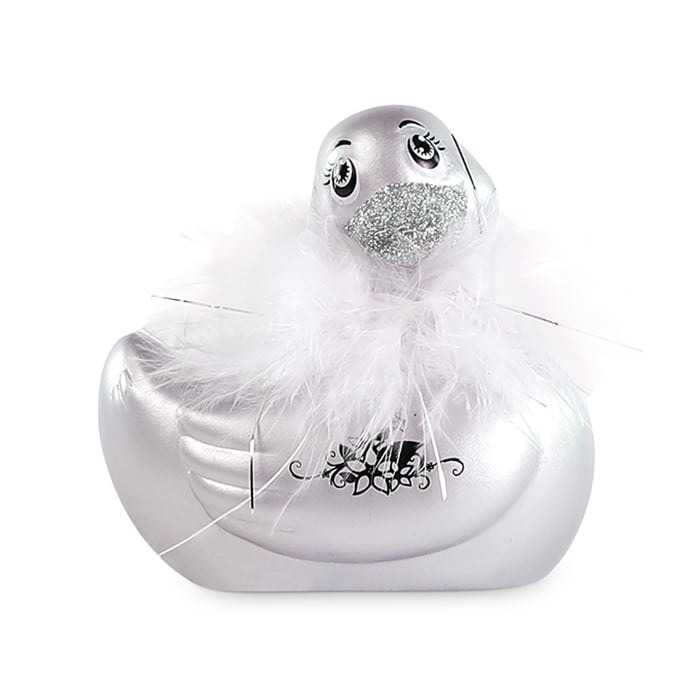 Δονητής I Rub My Duckie - Ασημί 7.7 εκ.