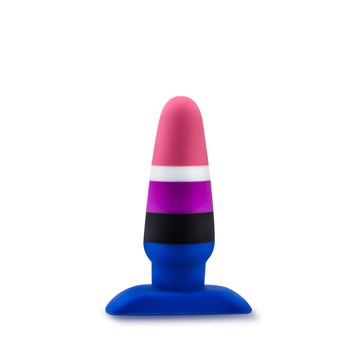 Πρωκτική Σφήνα Avant Pride P5 Butt Plug 10.8cm (Πολύχρωμη) - Blush