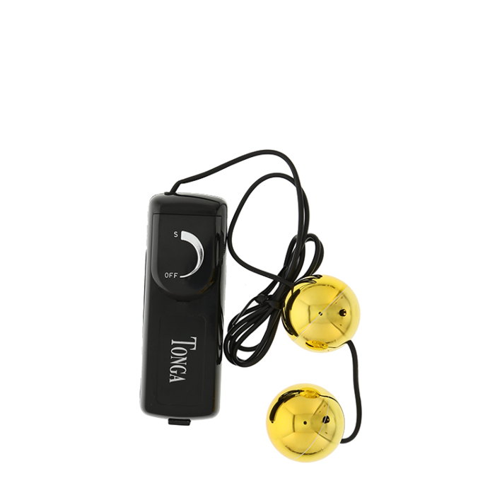 ORGASM VIBRATING BALL - GOLD