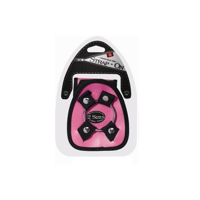 STRAP ON HARNESS PINK