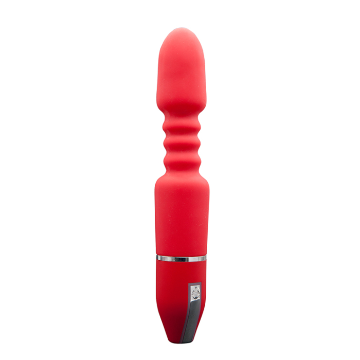 MENZSTUFF Anal Pleasure Vibrator 20 cm - Κόκκινος Πρωκτικός Δονητής