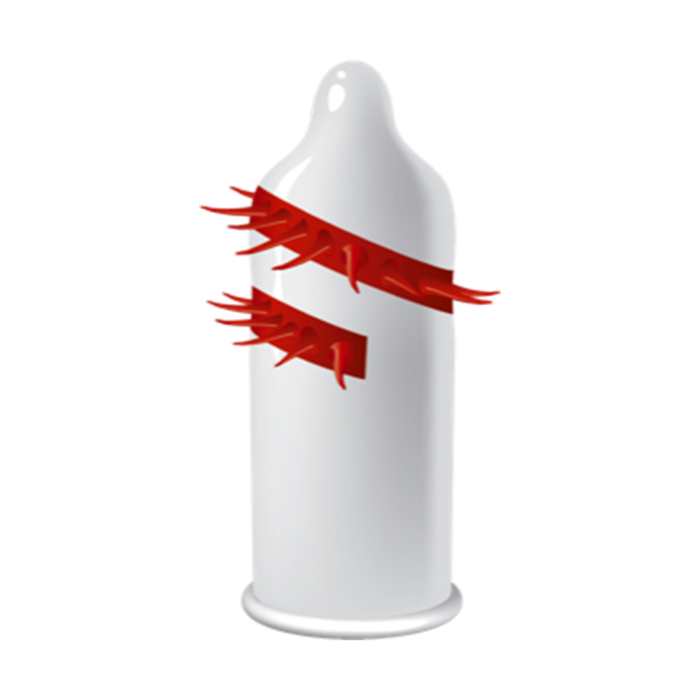 Egzo Dragon Lord Stimulating Condom (1pc)