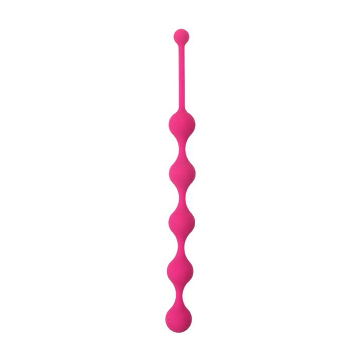 Πρωκτικές μπίλιες Ροζ - SEE YOU FIVE SILICONE BEADS ANAL 