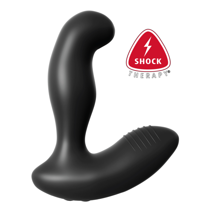 Electro Stim Prostate Vibrator Black 13.30cm