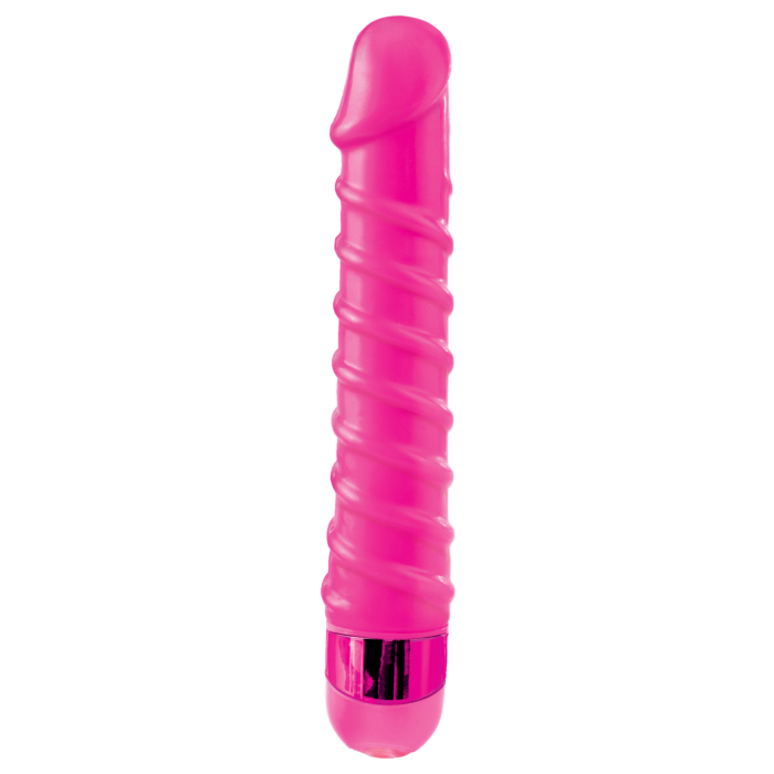 Κλασικός Δονητής Candy Twirl Massager (Ροζ) - Pipedream Classix