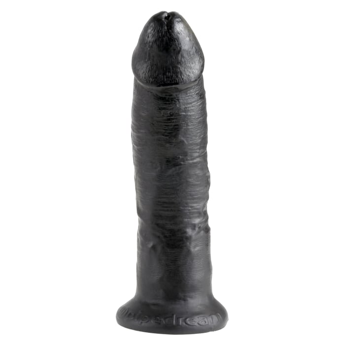 King Cock Realistic 9" Cock Black