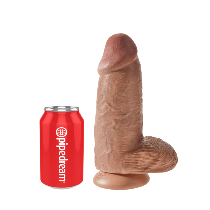 King Cock Chubby Realistic Dildo Tan