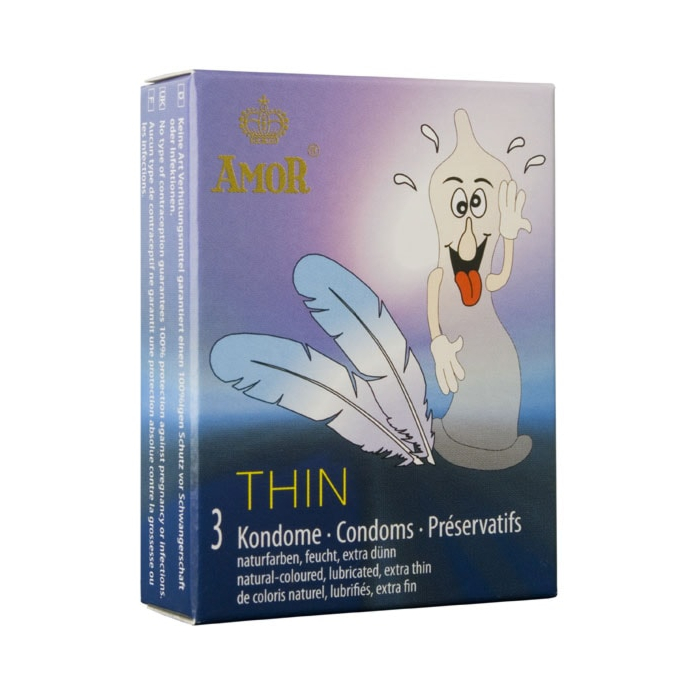 Προφυλακτικά AMOR Thin (3 pcs)