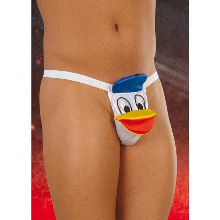 Αντρικά αστεία εσώρουχα Thong 4438 - White - SL