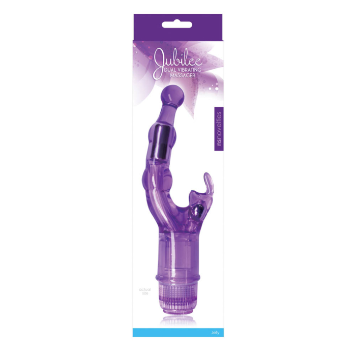 JUBILEE DUAL MASSAGER PURPLE