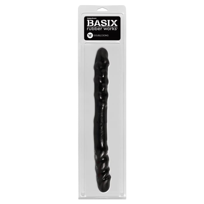 BASIX 16" DOUBLE DONG BLACK