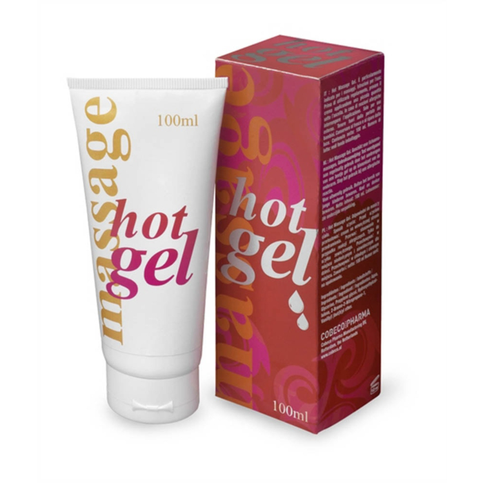 Hot massage gel - 100 ml