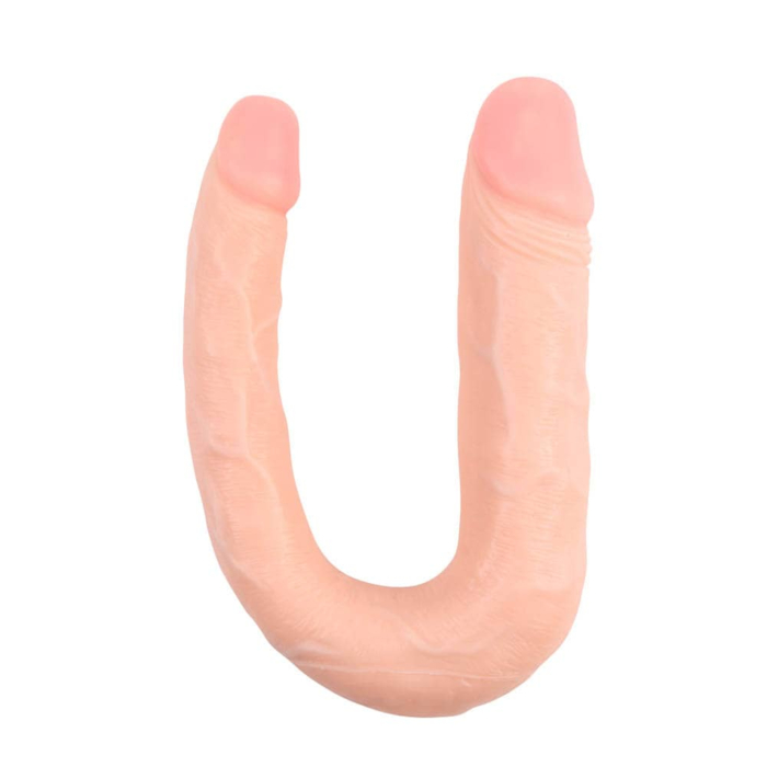 Διπλό Ομοίωμα Πέους Ballsy Super Cock Her-Her Overlap 33 cm - Chisa