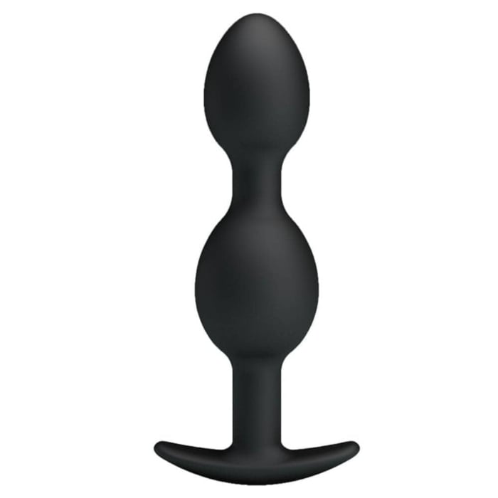 Σφήνα Σιλικόνης με αναλογική δόνηση - Pretty Love Heavy Balls Silicone Butt Plug