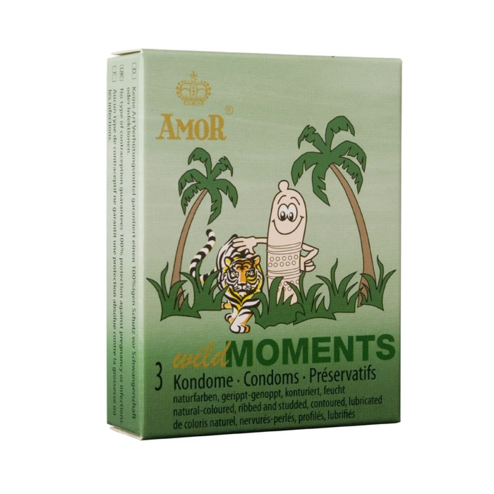 Προφυλακτικά AMOR Wild Moments (3 pcs)