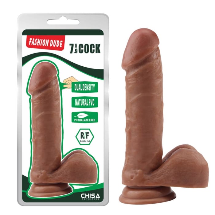 Chisa Novelties Fashion Dude 7.9 Inch Cock Latin