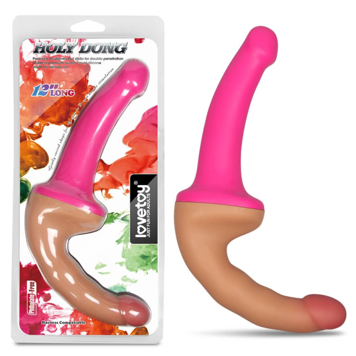 Double-ended Dildo Flesh-Pink