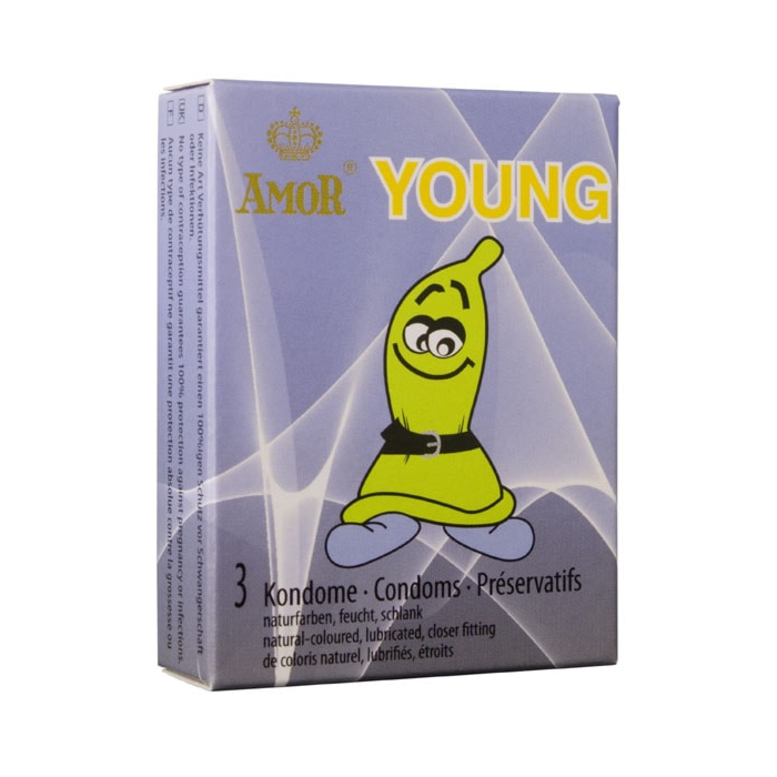 Προφυλακτικά AMOR Young (3 pcs)