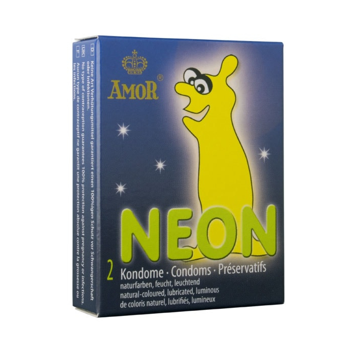 Προφυλακτικά AMOR NEON (2 pcs)