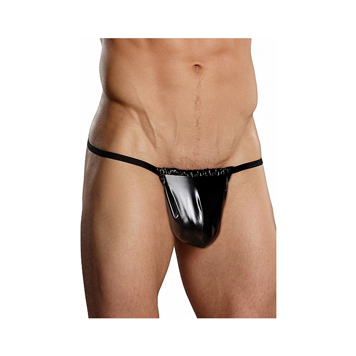 Male Power Posing Strap - Black