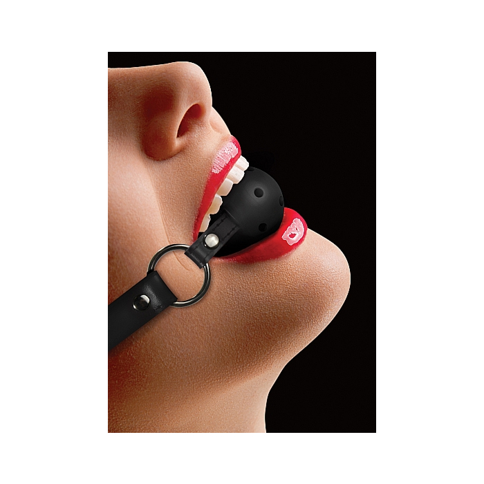 Ouch Gag Ball Black