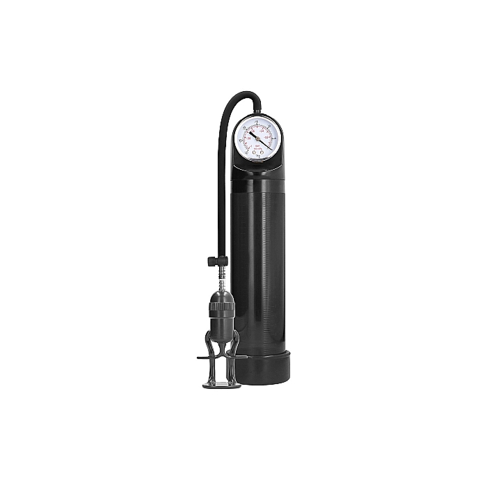 Deluxe Pump With Advanced PSI Gauge - Black
