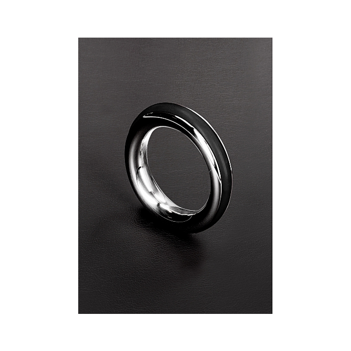 Μεταλλικό Δαχτυλίδι Πέους Cazzo Cock Ring 40 mm (Μαύρο) - Triune