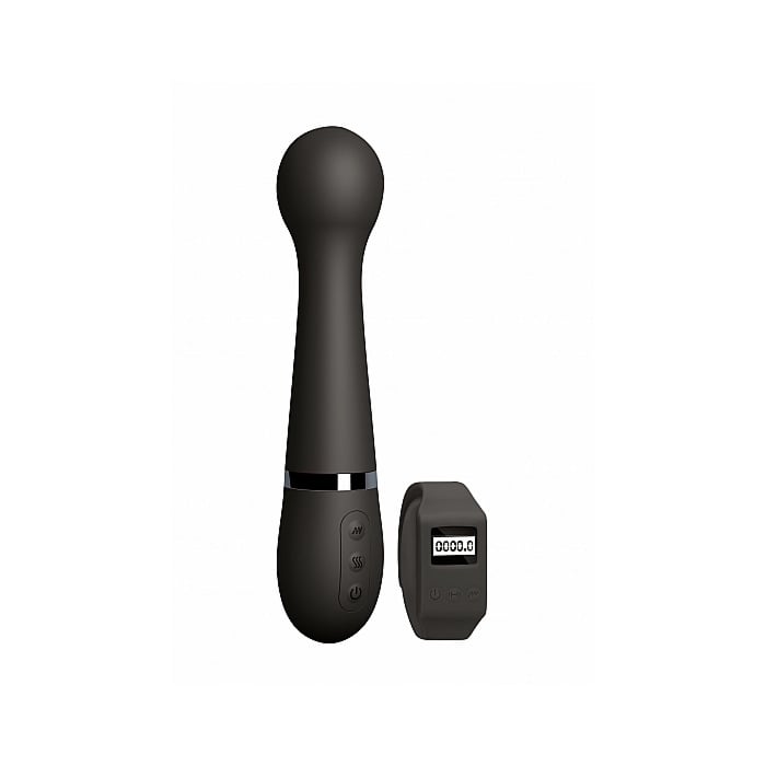 Επαναφορτιζόμενος Δονητής Kegel Wand Massager με Τηλεχειρισμό (Μαύρος) - Shots Media