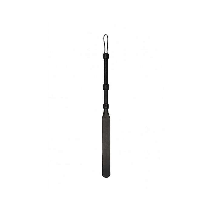 Heavy Duty Double Tailed Whip Flogger - Black